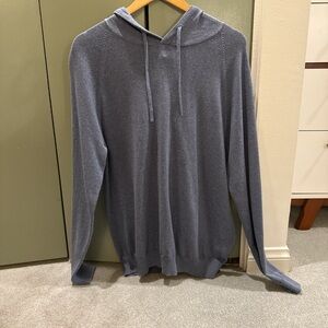 14th & Union Men's Heather Gray Hooded Sweater